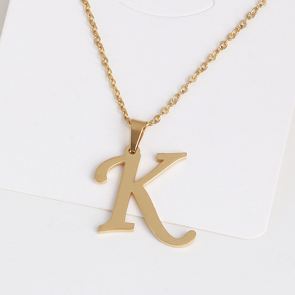 Lettering Necklace