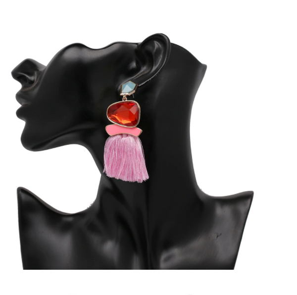 Asante Tassel Earring