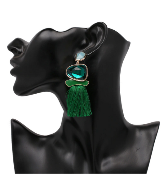 Asante Tassel Earring