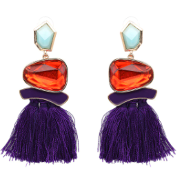 Asante Tassel Earring