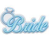 "Bride" Shoe Charm